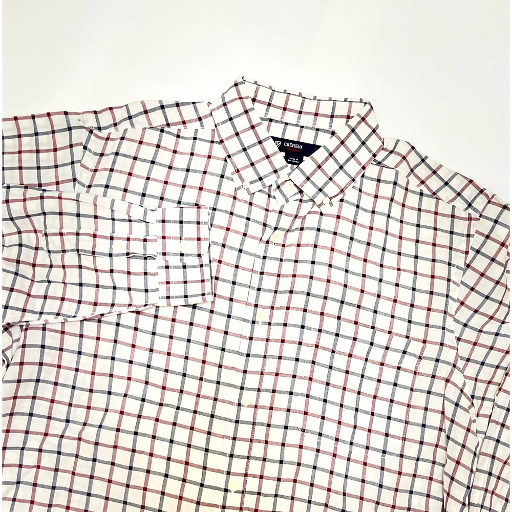 Cremieux Classics Stripped Mens Large Cotton Shirt